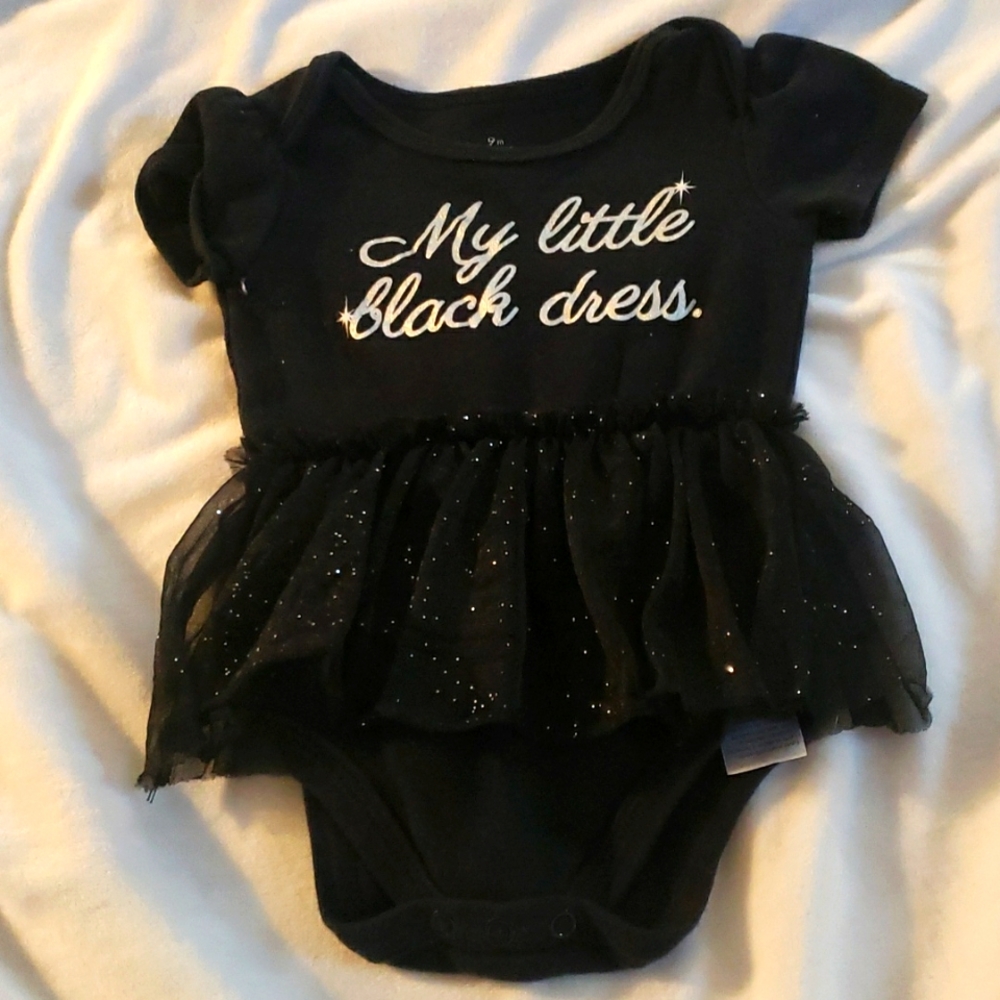 My Little Black Dress Onesie w/Tutu